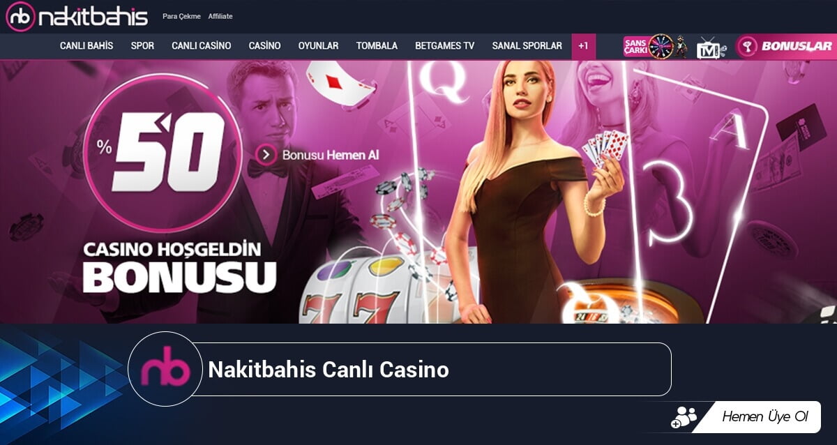 Nakitbahis Canlı Casino